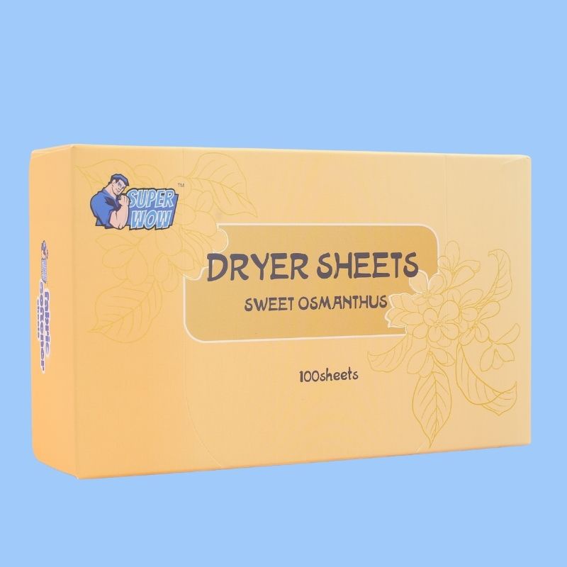 Sweet Osmanthus 100CT - Sheets de secador de suavizante de telas de marca personalizada OEM